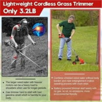 Thumbnail for Lawn Mower Cordless Weed Cutter Garden Trimmer