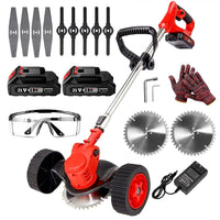 Thumbnail for Push Weed Eater strimmer, Battery Operated Grass Cutter