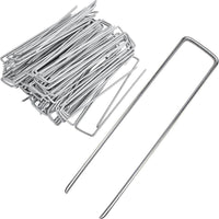 Thumbnail for 100pcs Weed Mat Pins Galvanised Garden Landscape Staples