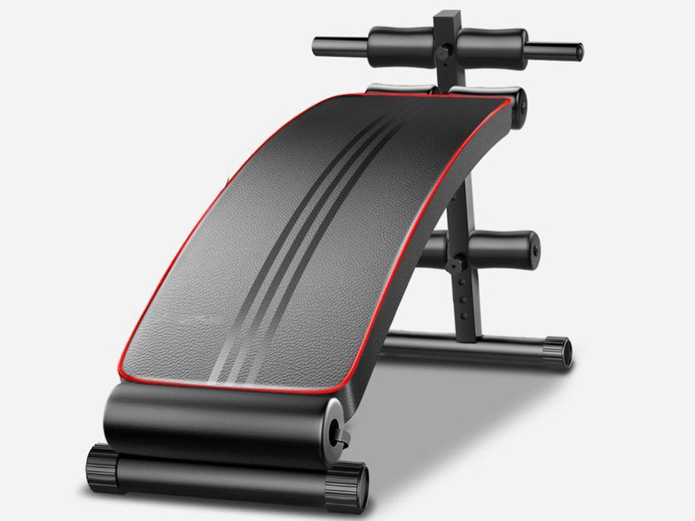 Ab Crunch Coaster Sit Up Bench 2 In 1 Fitness Equipment