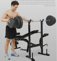 Thumbnail for Weight Bench multifunction Fitness Weights Equipment - The Shopsite