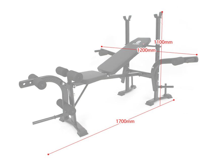 Weight Bench multifunction Fitness Weights Equipment - The Shopsite