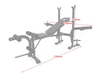 Thumbnail for Weight Bench multifunction Fitness Weights Equipment - The Shopsite