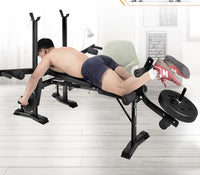 Thumbnail for Weight Bench multifunction Fitness Weights Equipment - The Shopsite