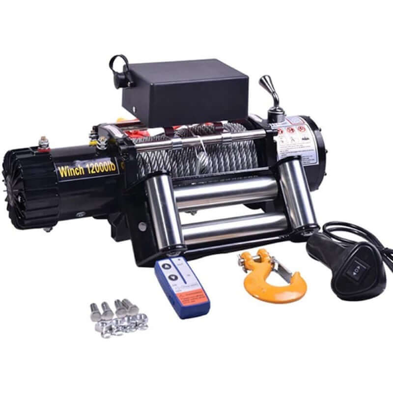 Electric Winch 12000Lb/5445kg 12V - The Shopsite