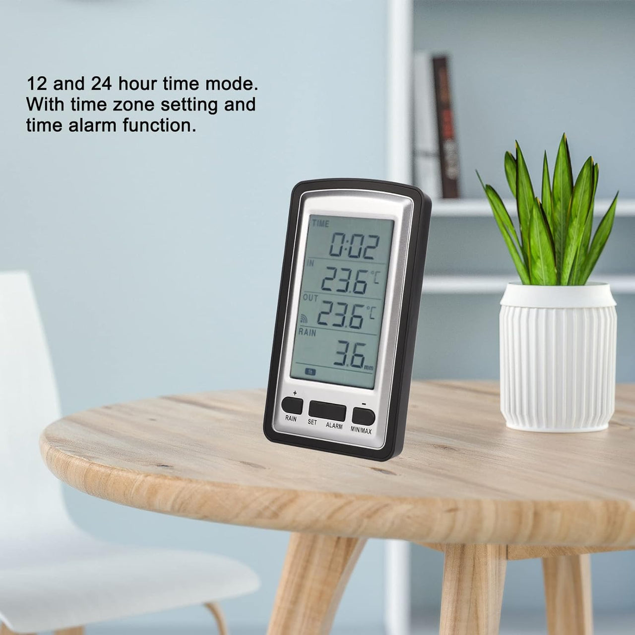 Rain Gauge Weather Station Wireless