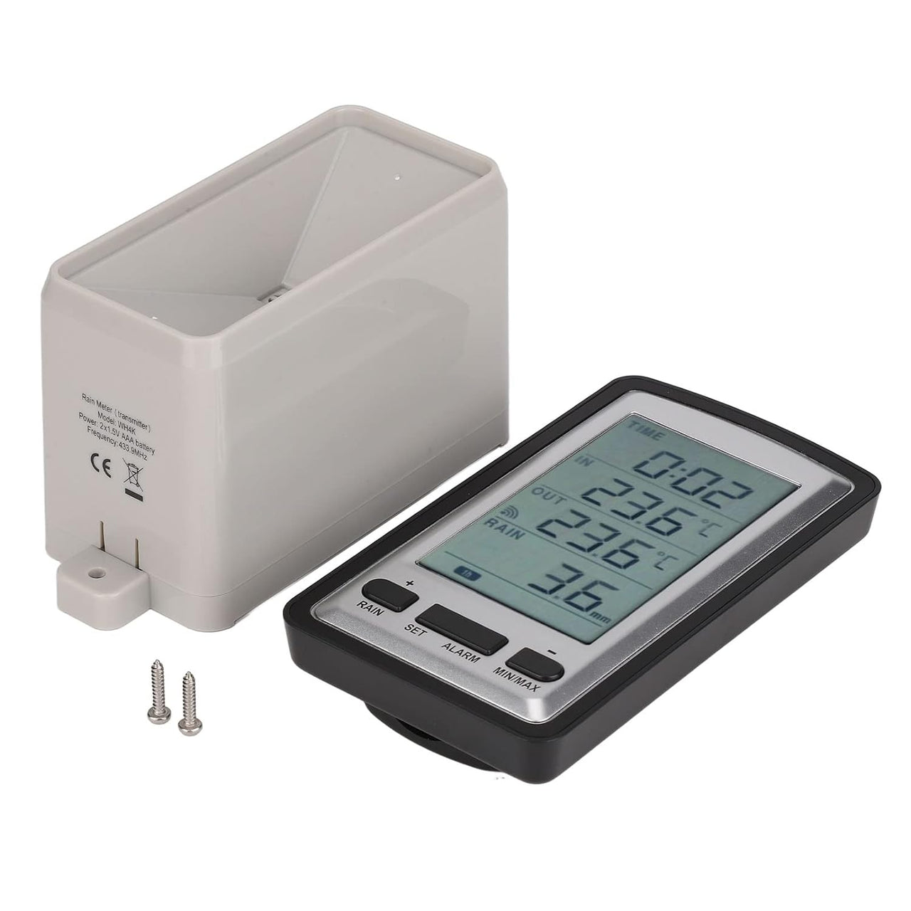 Rain Gauge Weather Station Wireless