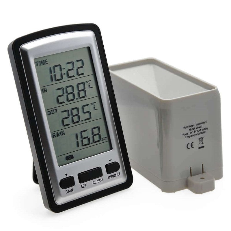 Rain Gauge Weather Station Wireless - The Shopsite