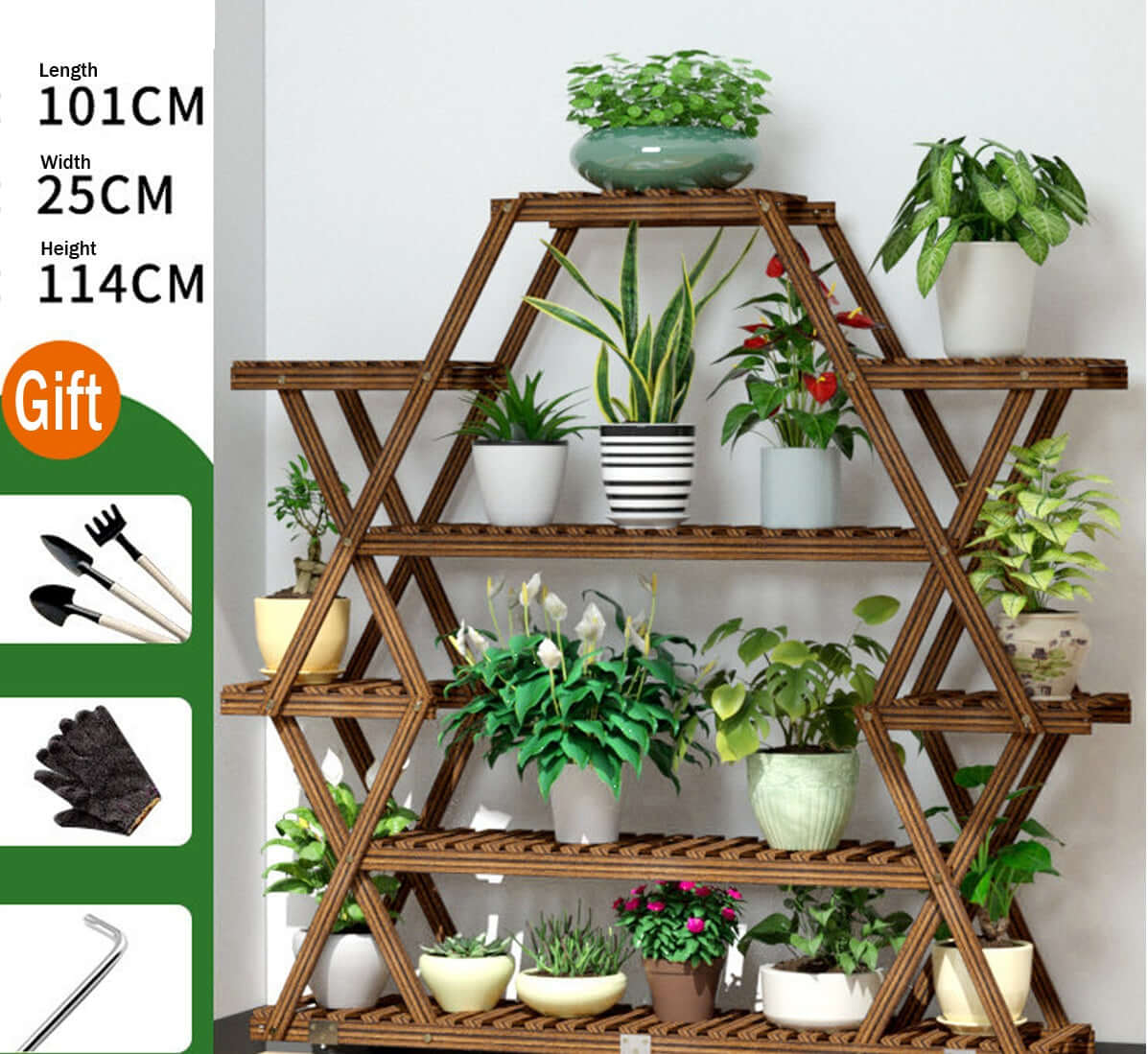 Flower Pot Plant Pot Stand Rack