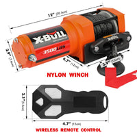 Thumbnail for Xbull Winch 3500lb Electric Winch