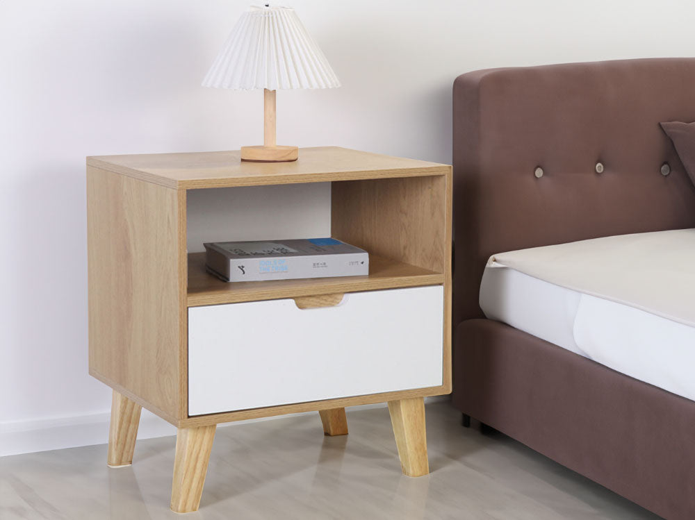 Bedside Table Nightstands with Drawer