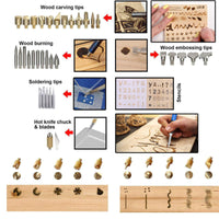 Thumbnail for Wood Burning Pyrography Pen Kit