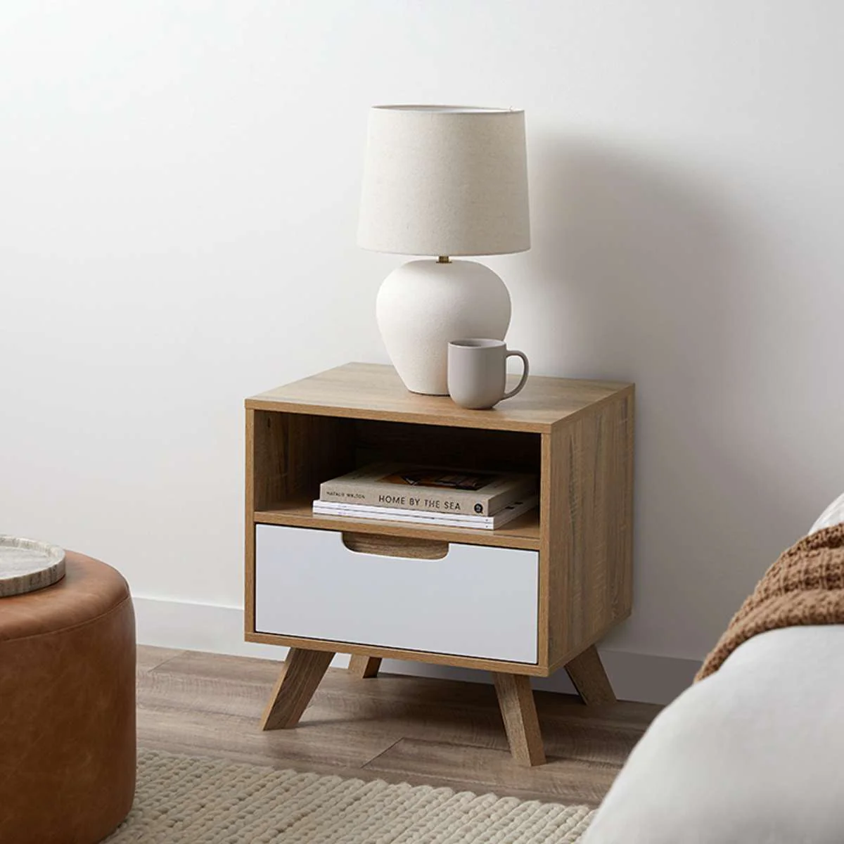 Bedside Table Nightstands with Drawer