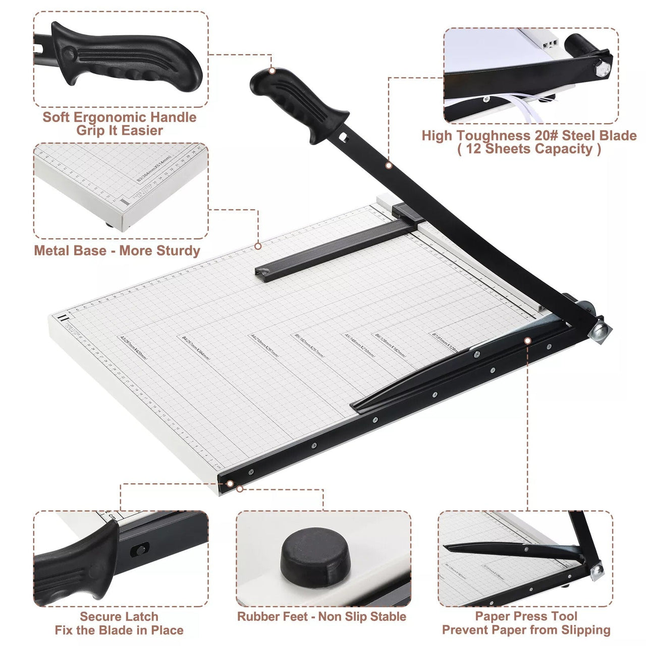 A3 Paper Cutter Guillotine Trimmer