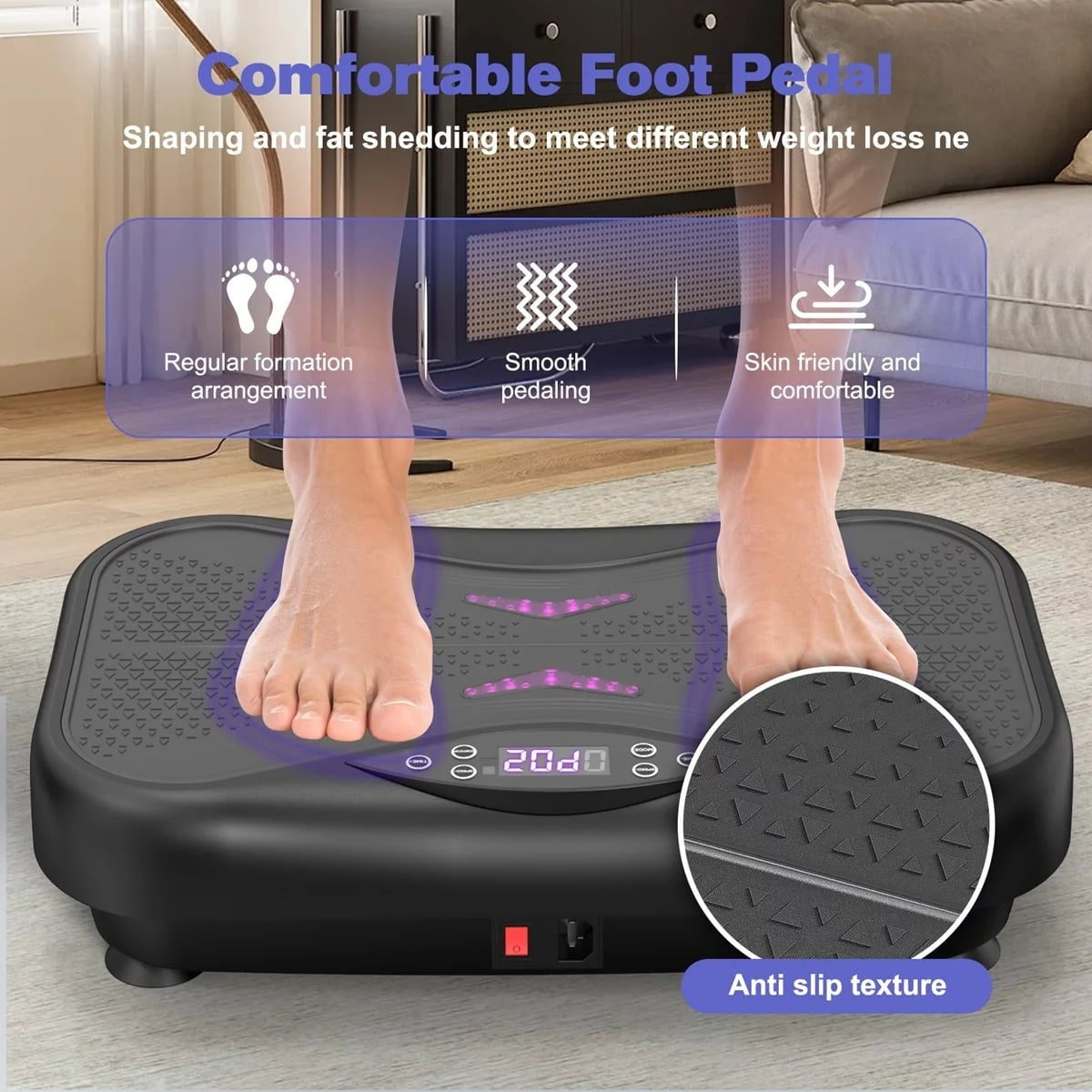 Vibration Plate Exercise Machine