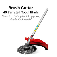 Thumbnail for Weedeater Brushcutter Petrol Pole Trimmer Weed Eater Brush Cutter