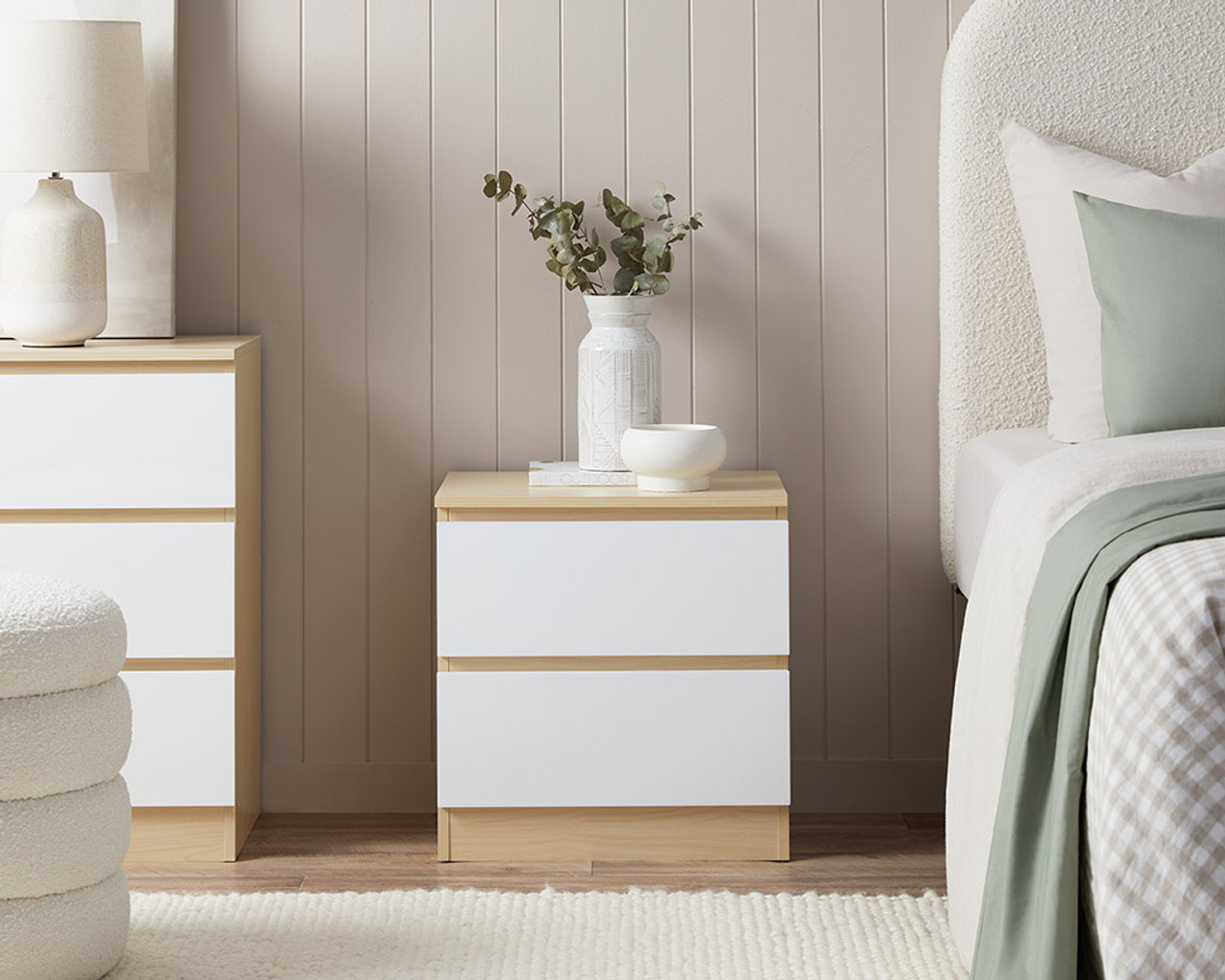 Bedside Table Nightstands with Drawer