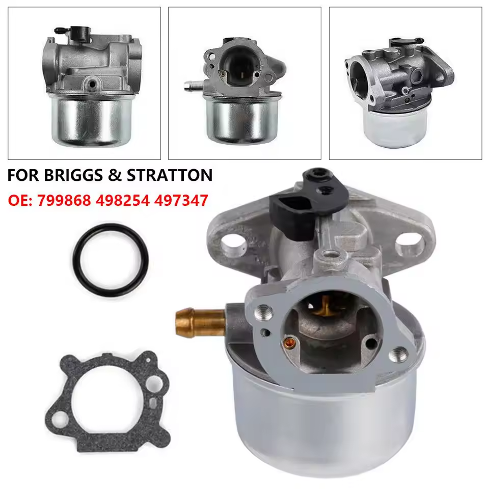 Fits Briggs & Stratton Carburetor 799868 498254 497347 497314 498170 Carb