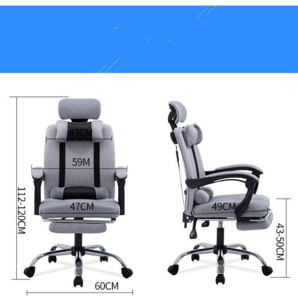 Office Chair with Footrest Computer Chair