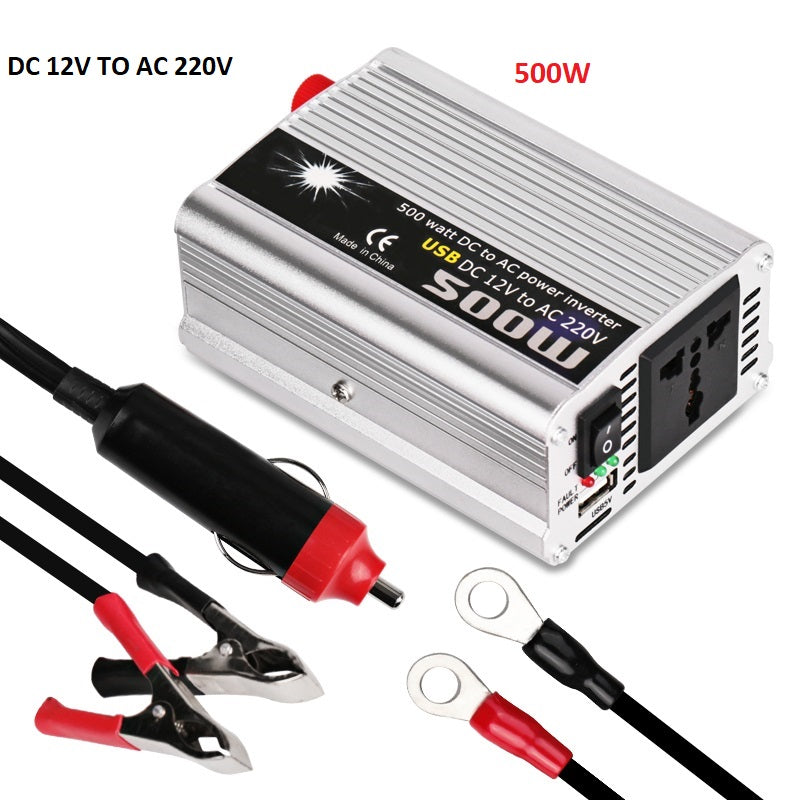 Car inverter 12V to 220V 500W