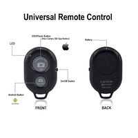 Thumbnail for iPhone Tripod Mount Holder Stand + Bluetooth Selfie remote