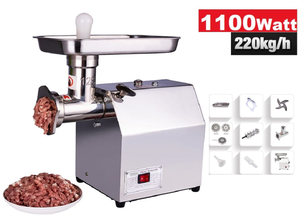 Meat Grinder Meat Mincer Sausage Maker 1100W 220KG/H