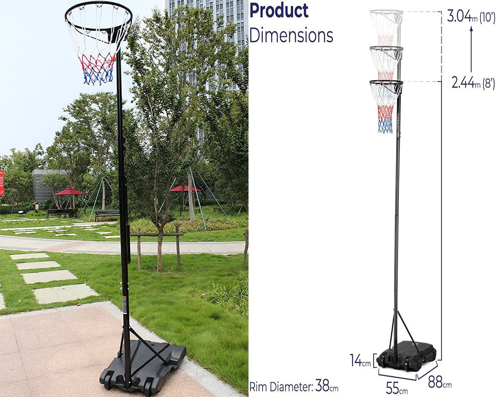 NetBall Hoop and Netball Stand Set