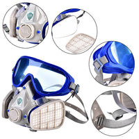 Thumbnail for Respirator Mask With Safety Glasses