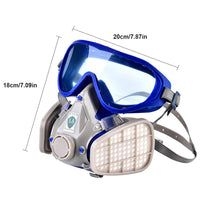 Thumbnail for Respirator Mask With Safety Glasses