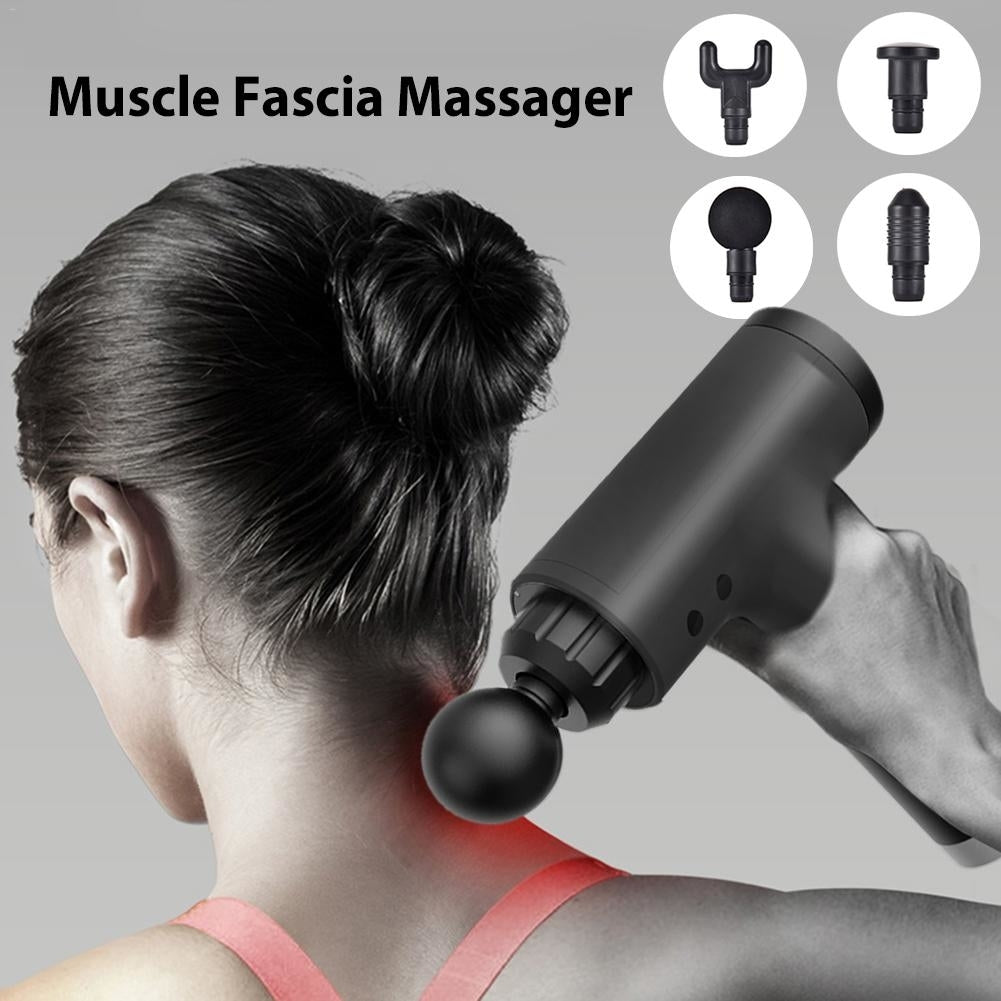 Massage Gun with 4 Massage Heads