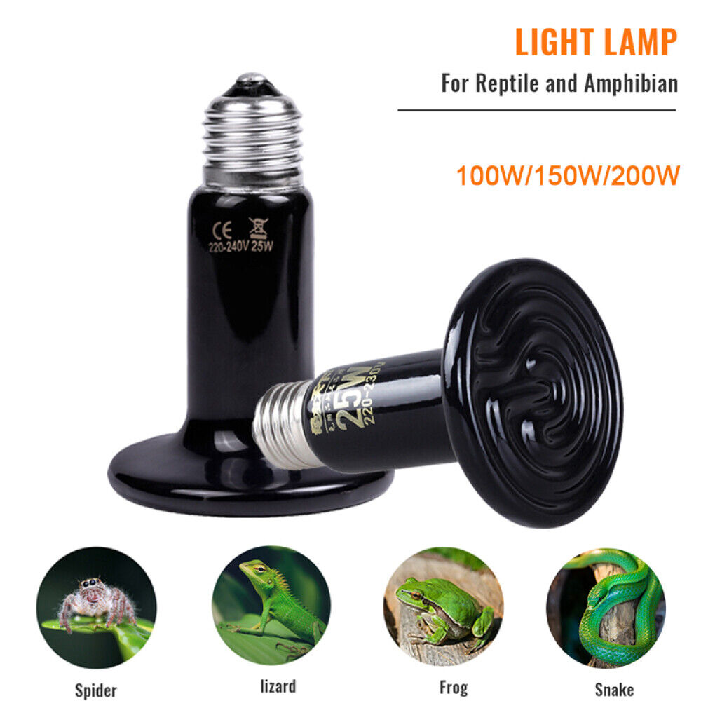 Reptile Light Ceramic Heat Lamp 200W