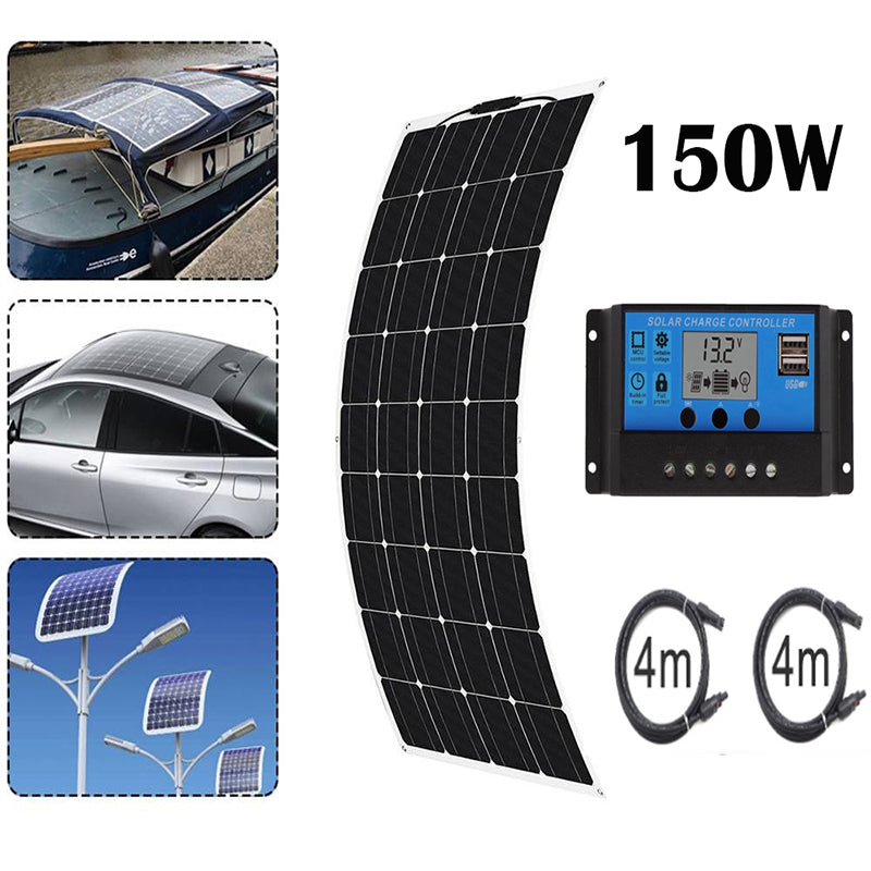 150W Solar Panel Flexible Kit