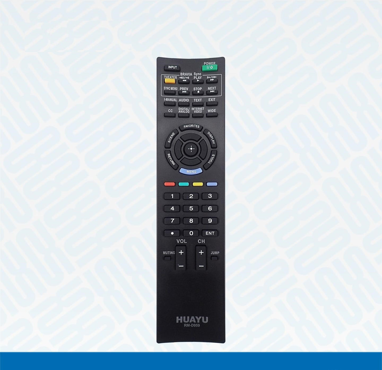 Replacement Sony TV Remote