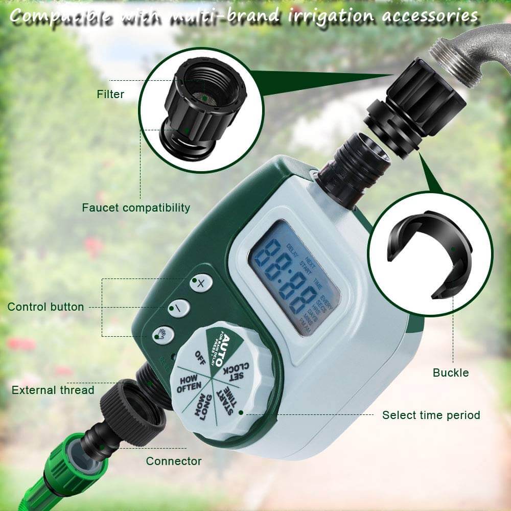 Auto Water Irrigation Timer