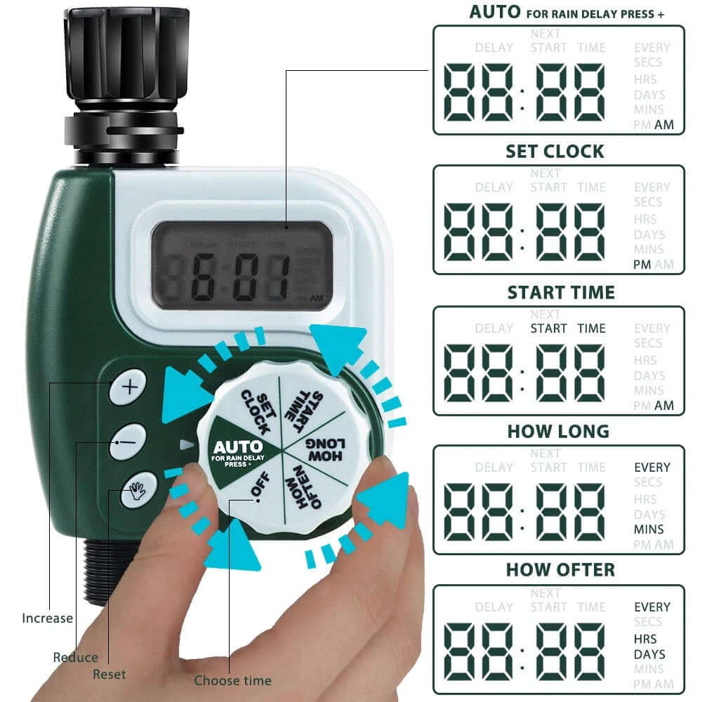 Auto Water Irrigation Timer