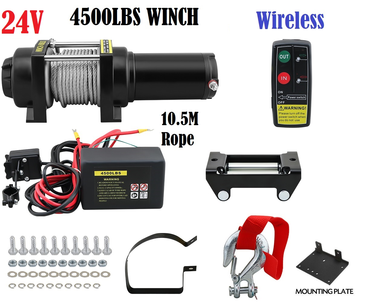 Electric Winch 24V ATV Winch