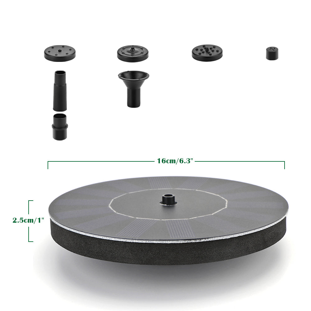 Solar Water Fountain