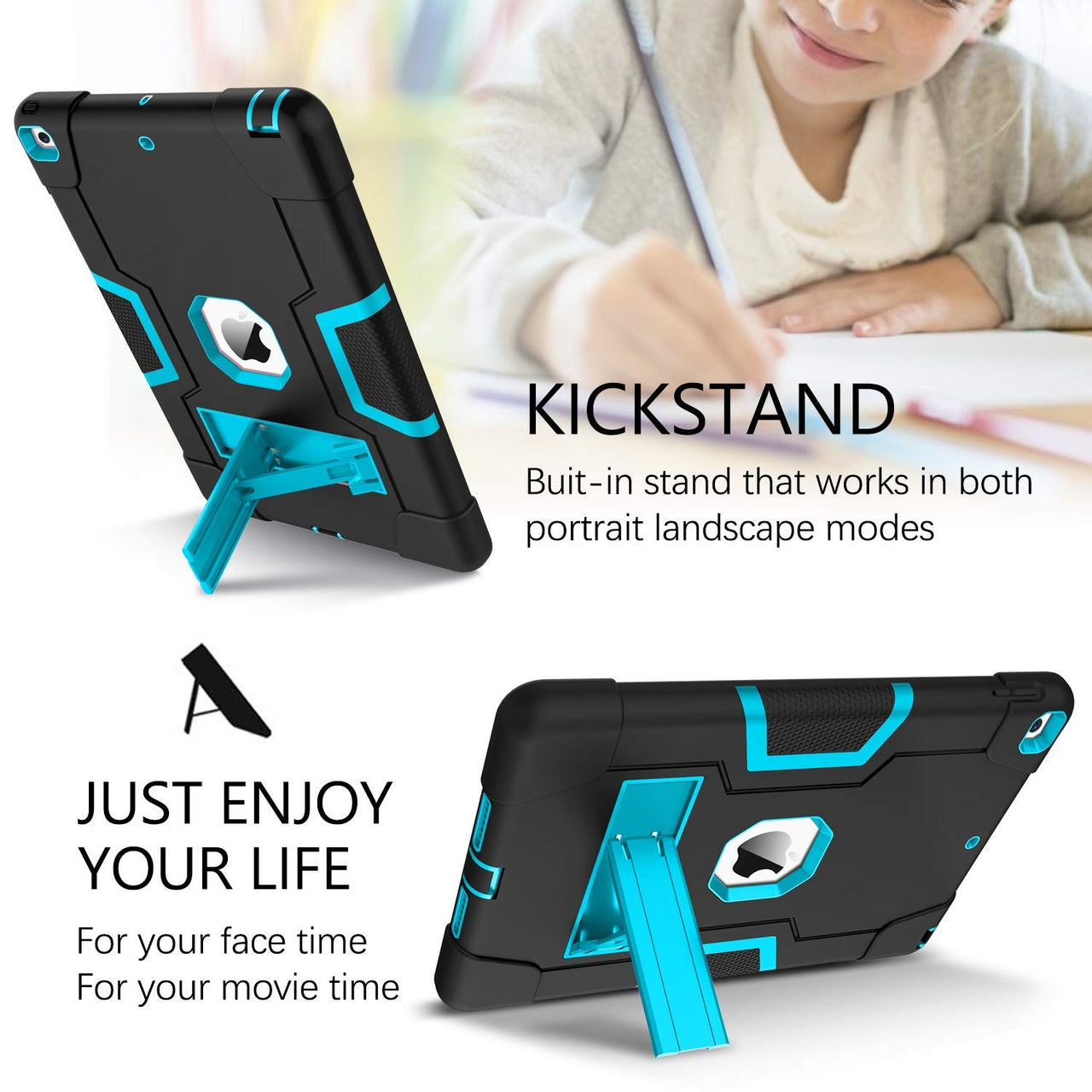 iPad 10.2 Case Rugged Shockproof Case - Homyspire NZ