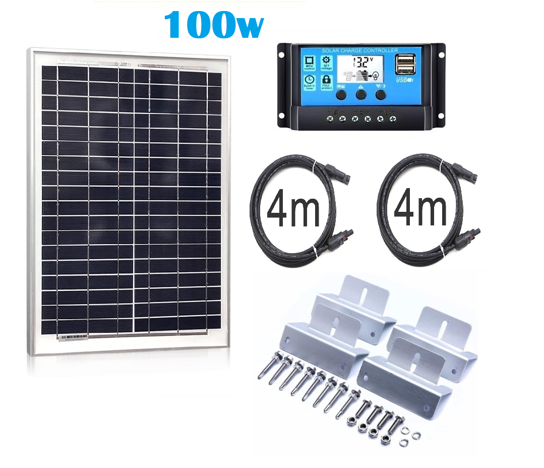 100W Solar Panel Kit