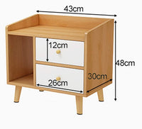 Thumbnail for Bedside Table Nightstands with Drawer