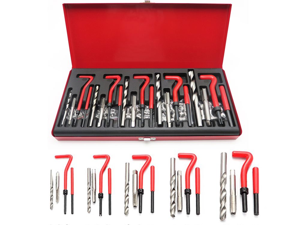 Helicoil Type Thread Repair Kit 131 Piece