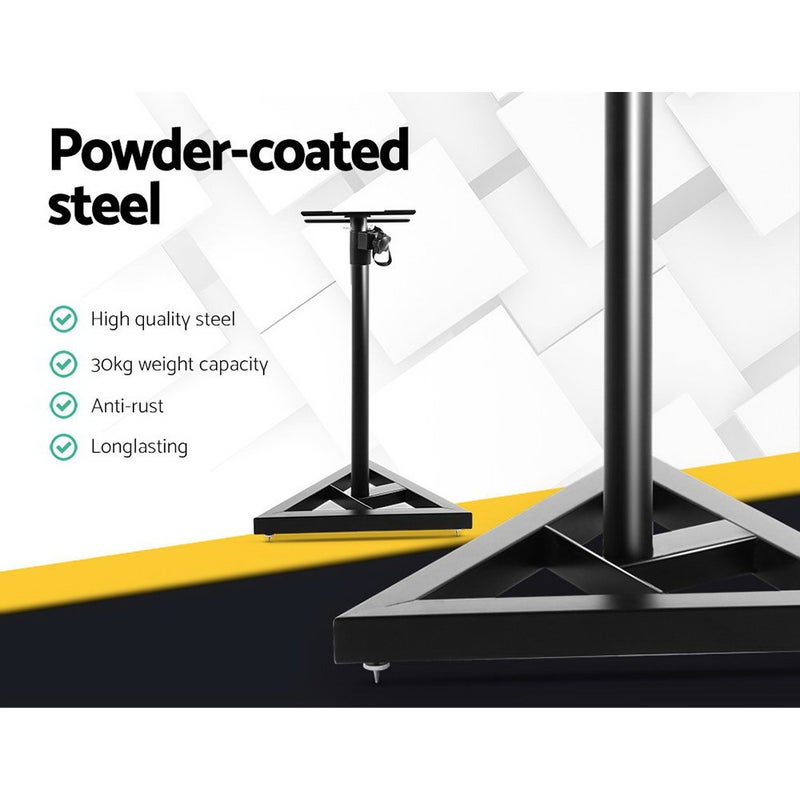 Speaker Stand Adjustable Height Mount Studio Home - Homyspire NZ