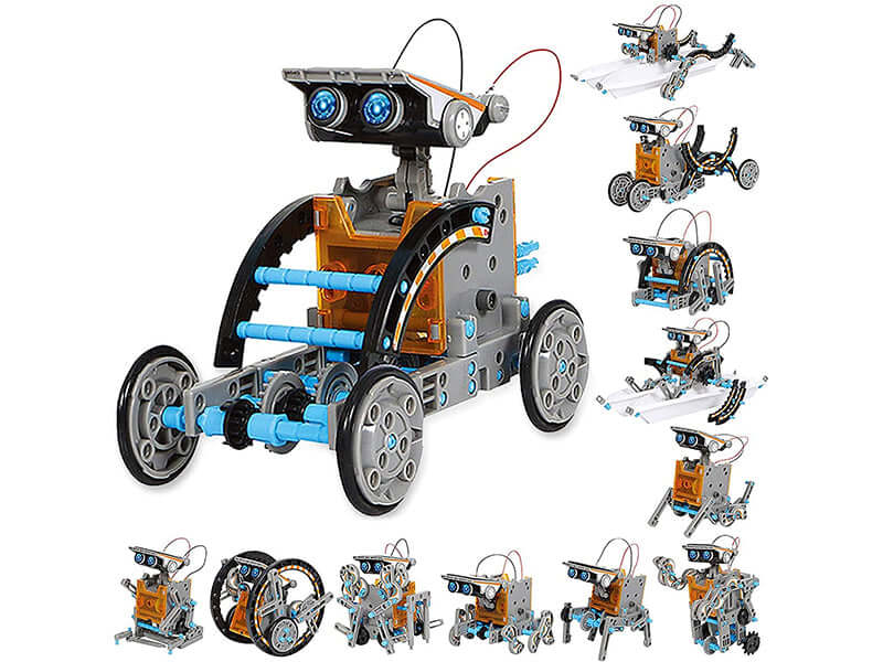 12 In 1 Solar Educational Robot Kit - Homyspire NZ