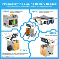 Thumbnail for 12 In 1 Solar Educational Robot Kit - Homyspire NZ