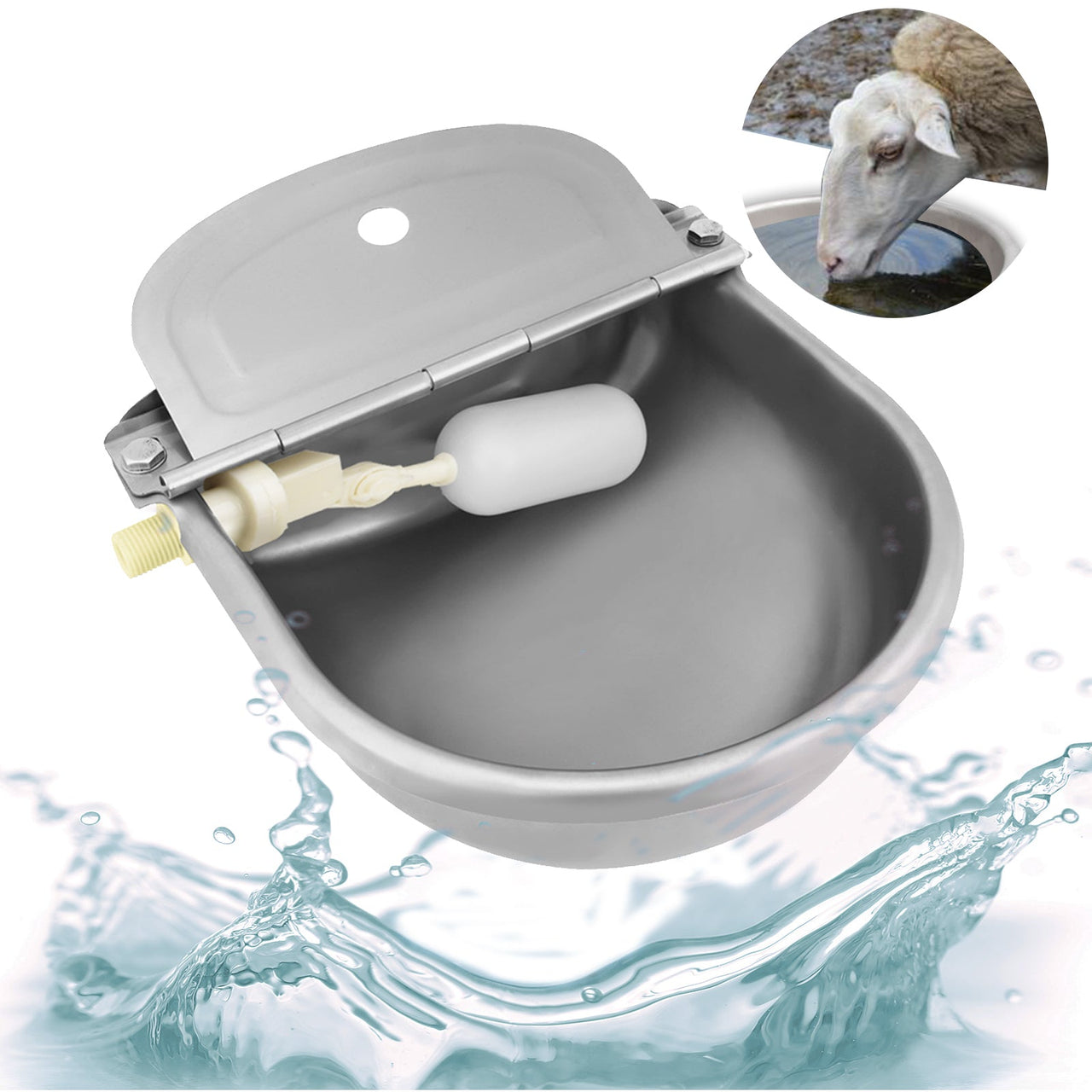 Automatic Drinking Bowl Water Trough for Livestock Cattle Horse Cows