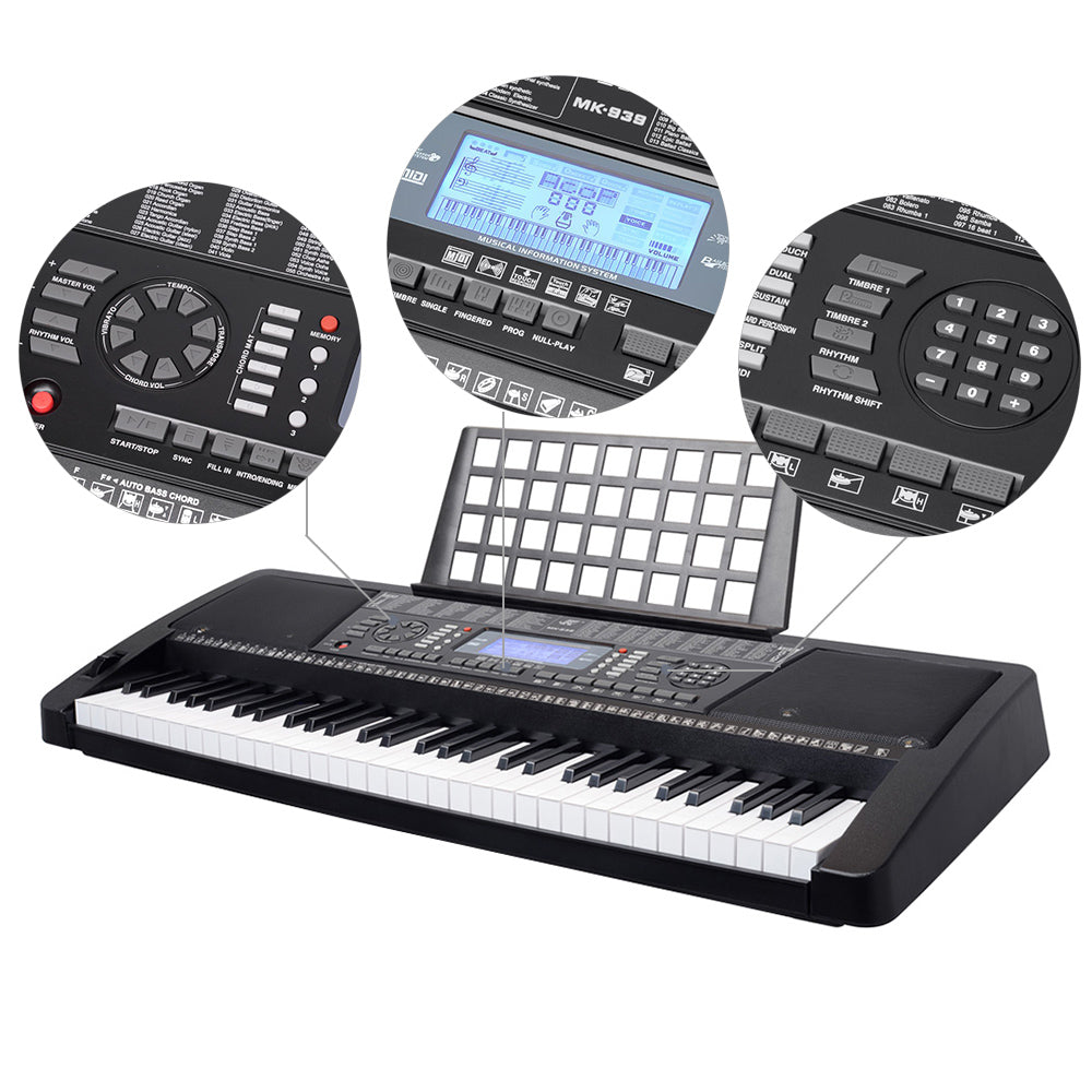 61 Key Electronic Piano Keyboard & Stand