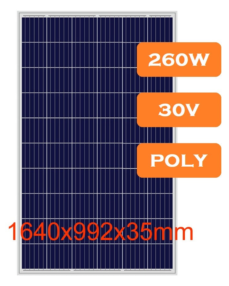 Solar Panel 260W Polycrystalline Solar Panel