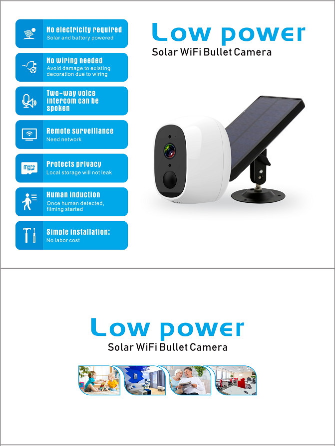 Security Camera CCTV Camera Solar