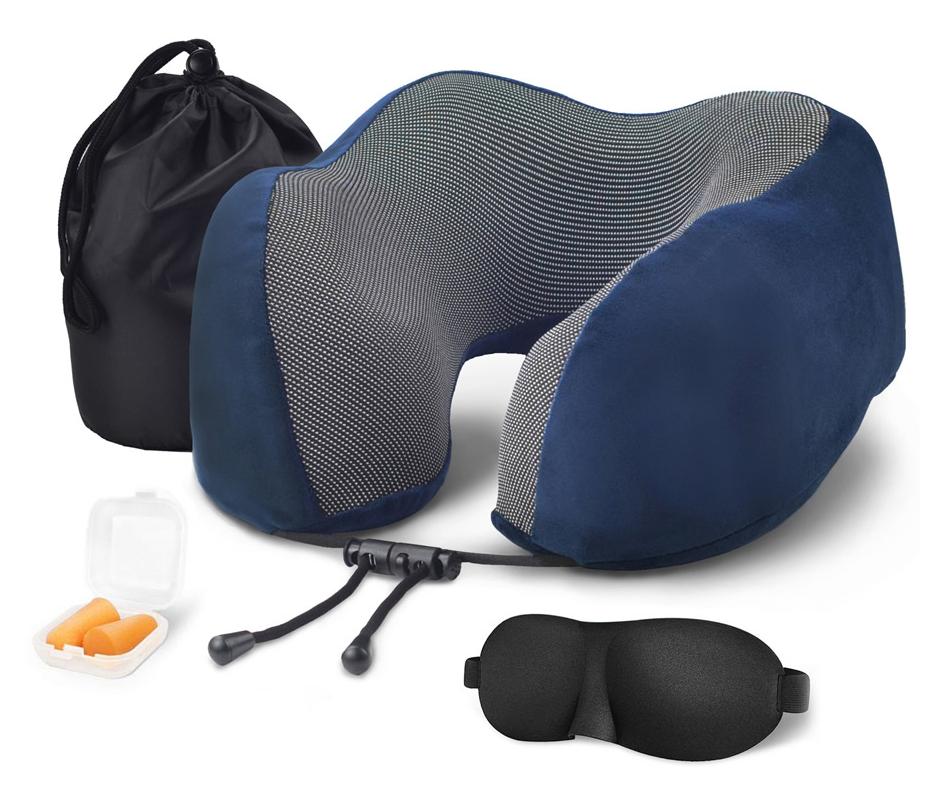 Travel Pillow Blue