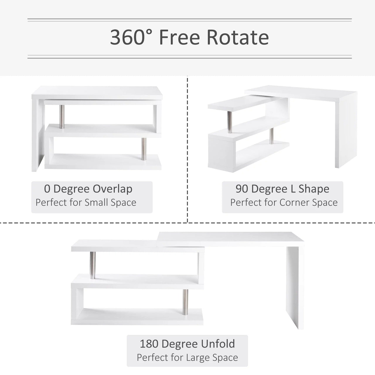 Computer Desk Table Office table Study Desk 120CM